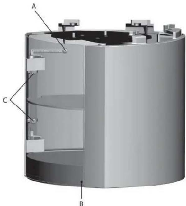 Jøtul F 360 - Jøtul F 365 - Base en fonte avec porte vitrée - 2