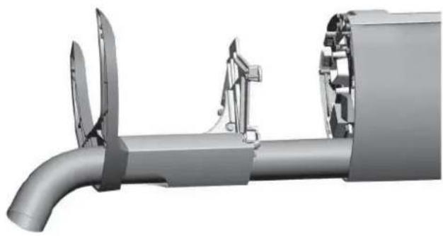 Jøtul F 360 - Instalación con aire externo - 1