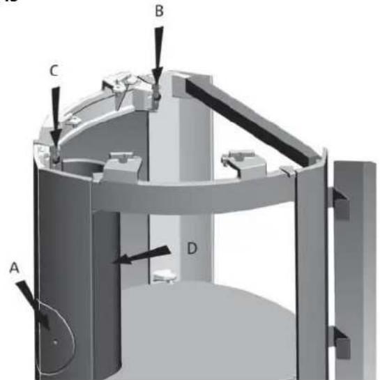 Jøtul F 360 - Jøtul F 366 - Glazen basis - 1
