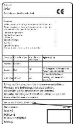 Jøtul F 274 - Přívod vzduchu - 1