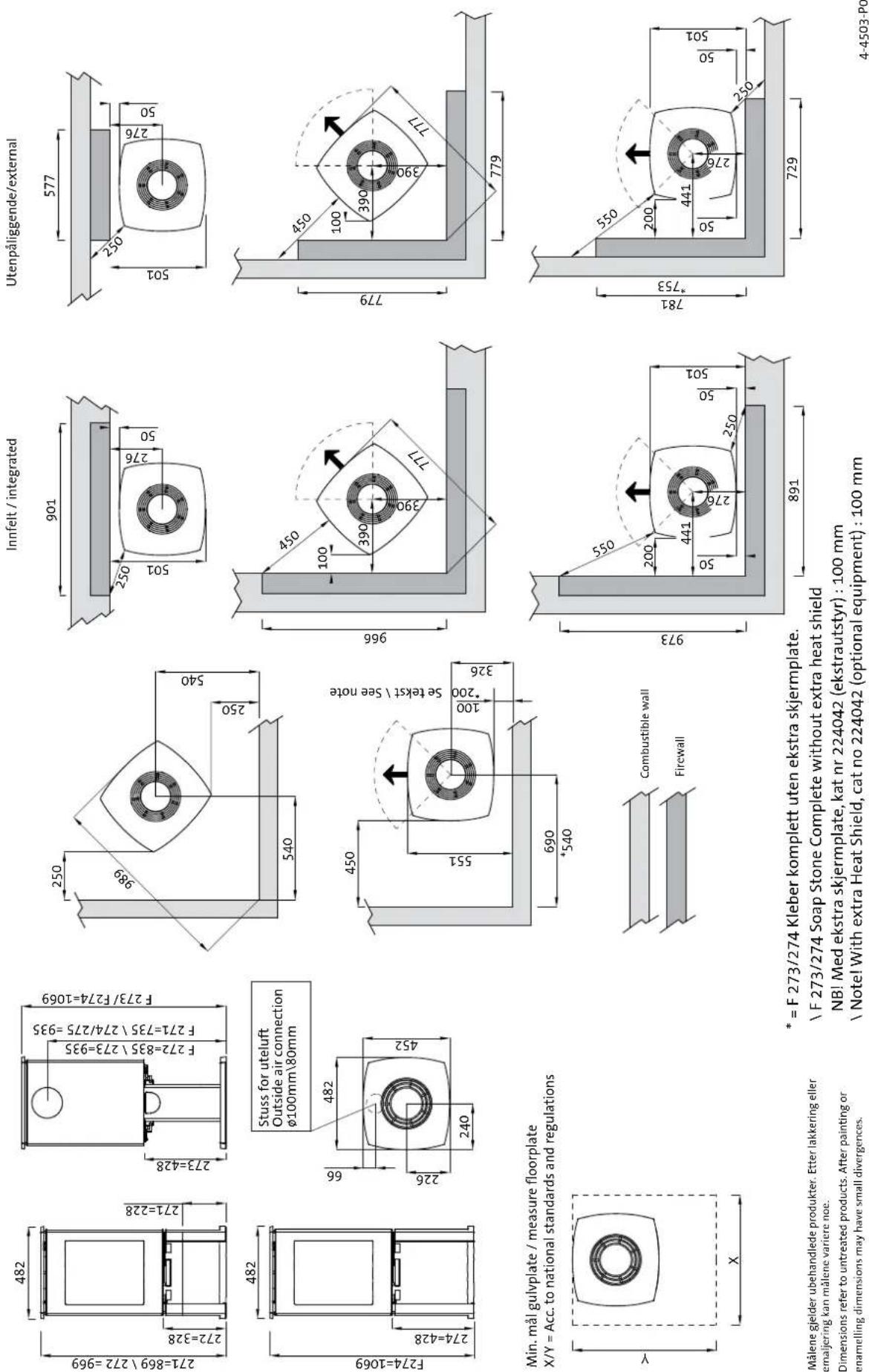 Jøtul F 272 - Fig. 1 - 1