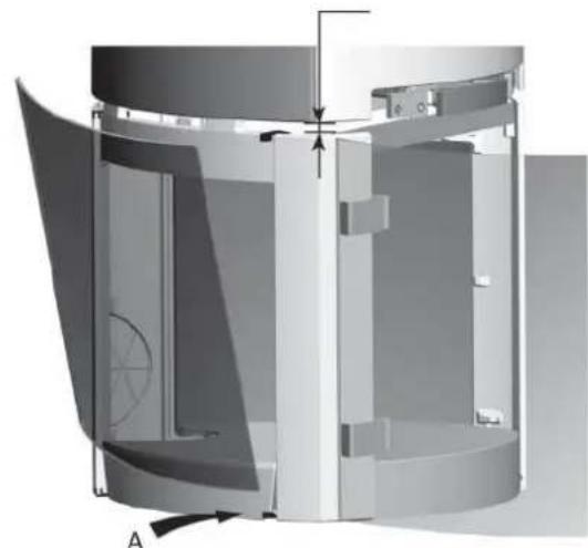 Jøtul F 363 - Jotul F 366 - Base de cristal - 3