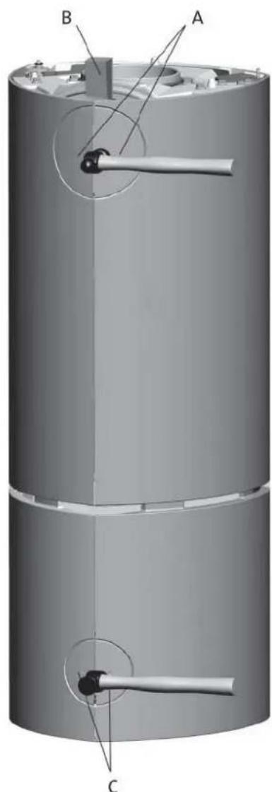 Jøtul F 361 - Jotul F 361 - La base in ghisa - 1