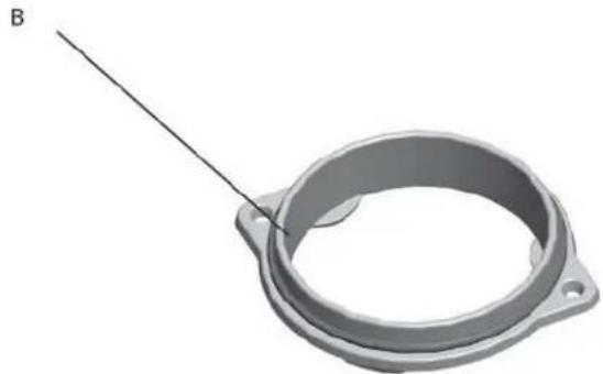 Jøtul F 361 - Montage van een schoorsteenpijp aan dechterkant - 2