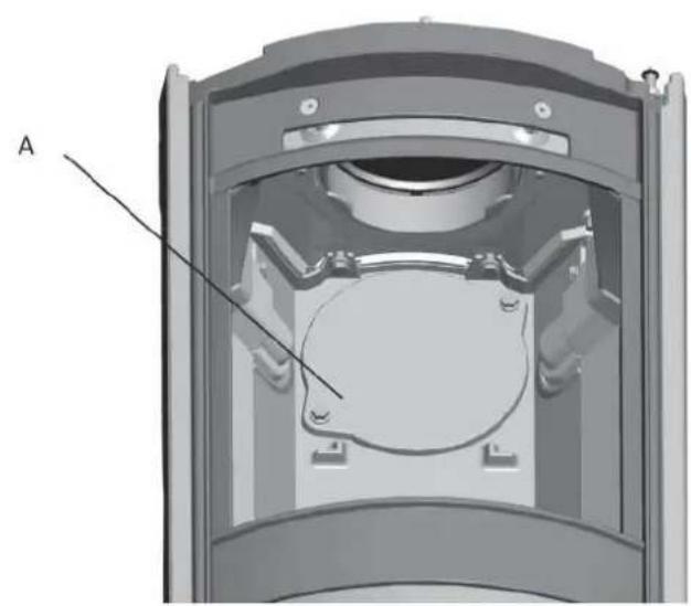 Jøtul F 361 - Montage du conduit sur la sortie arrête - 1
