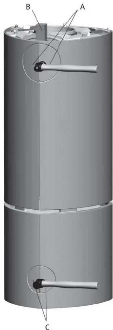 Jøtul F 361 - Jotul F 361 - La base en fonte - 1