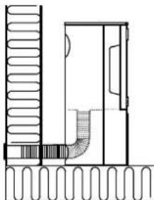 Jøtul F 263 - Suministro de aire - 1