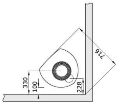 Jøtul F 263 - Con chimenea semjaislada/tubo de tiro con escudo - 1