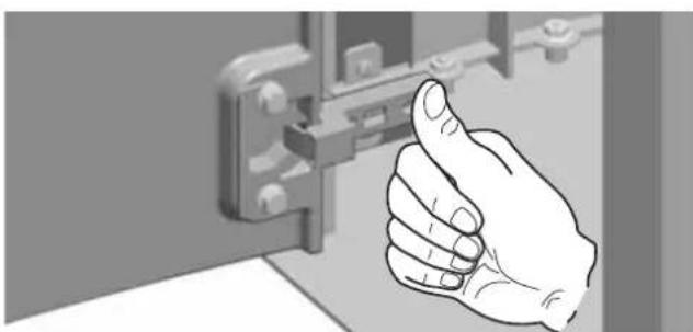 Jøtul F 263 - Remontage de la porte - 2