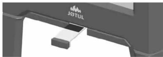 Jøtul F 263 - Controle van de bedieningselementen - 1