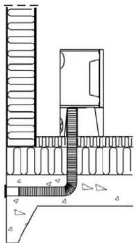 Jøtul F 163 C - Arrivée d'air - 3