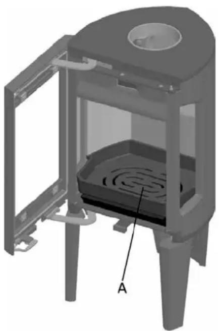 Jøtul F 163 C - Decendrage - 1