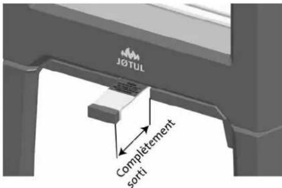 Jøtul F 163 C - Allumage - 1
