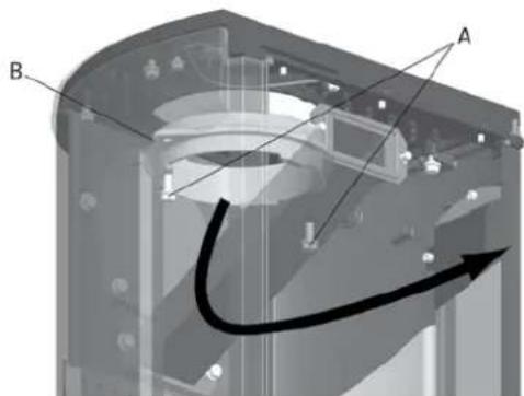 Jøtul F 163 C - Sortie de fumées à l'arrière - 2