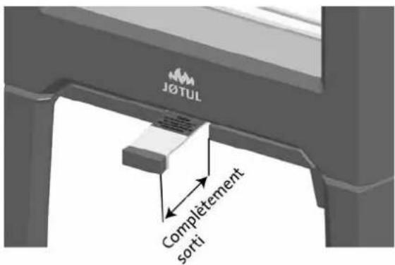 Jøtul F 162 C - Allumage - 1