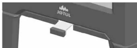 Jøtul F 262 - Controle van de bedieningselementen - 2