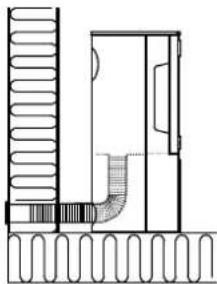 Jøtul F 262 - Arrivée d'air - 1