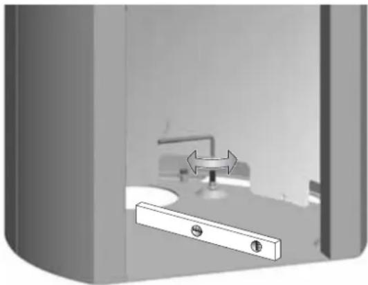 Jøtul F 262 - Leveling the fireplace - 1