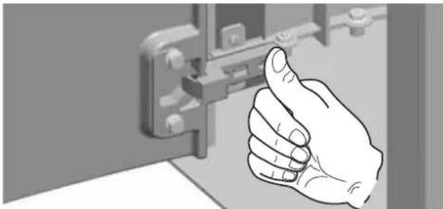 Jøtul F 262 - Recolocación de la puerta - 2