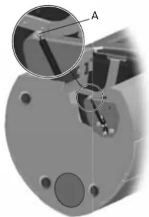 Jøtul F 262 - Selfclosing doormechanism - 1