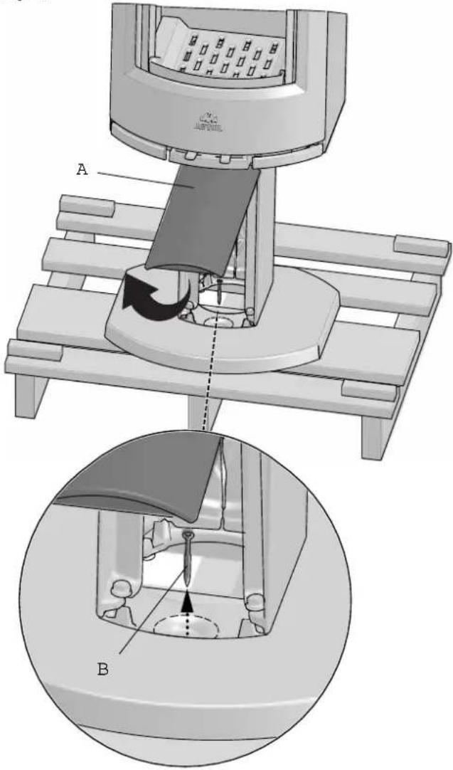 Jøtul F 137 - Préparations pour Jøtul F 136 / F 137 avec piédestal - 1