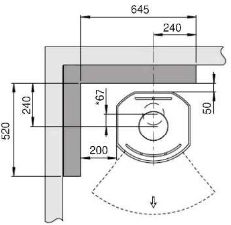 Jøtul F 137 - Distance recommandée séparant le poêle d'un matériau combustible - 15