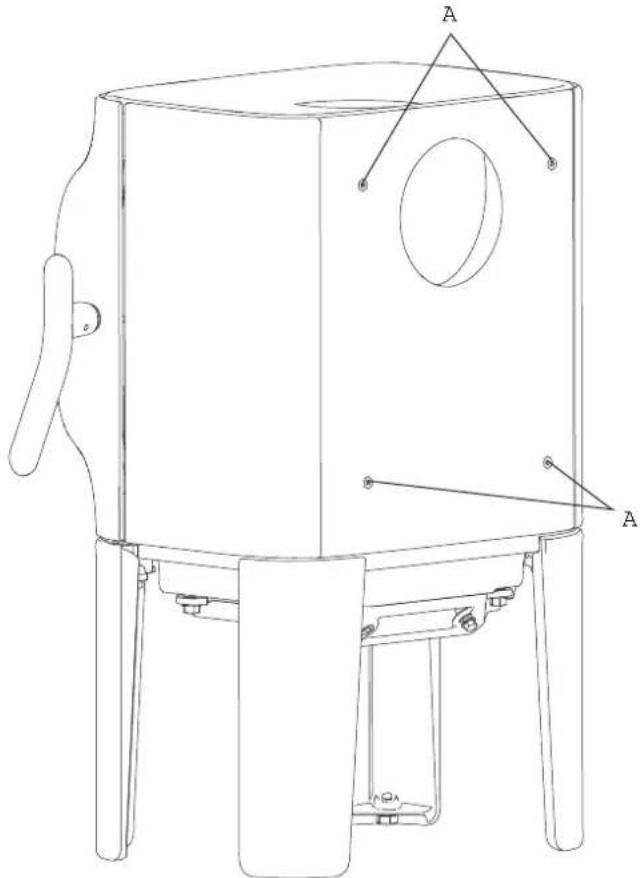 Jøtul F 105 R - Produit sans plaque de convection - 1