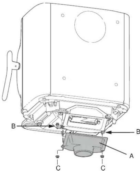 Jøtul F 105 R - Außenluftzufuhr durch den Boden - 2