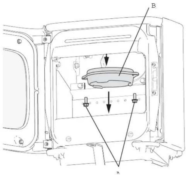 Jøtul F 105 R - Inserimento di un condotto con uno scarico posteriori - 3