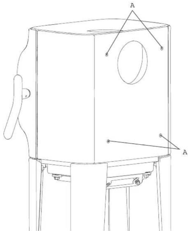 Jøtul F 105 R - Produkt ohne Konvektionsplatte - 1