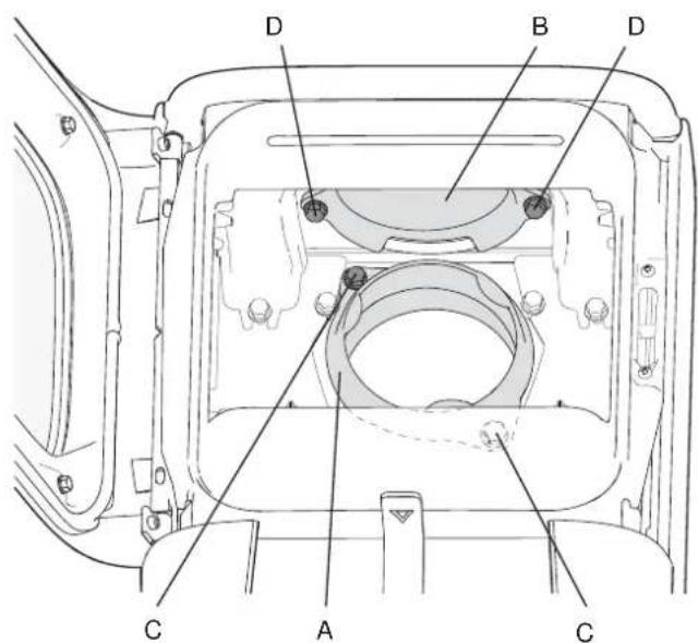 Jøtul F 105 R - Montage d'un conduit de fumée avec sortie par l'arrière - 4