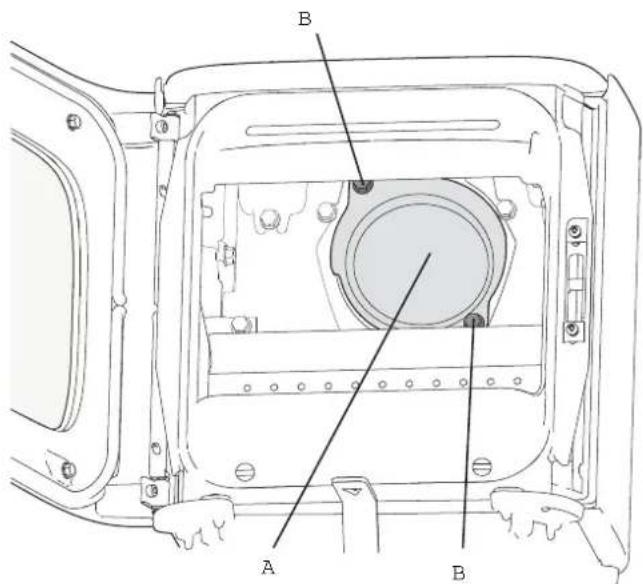 Jøtul F 105 R - Rauchgasrohr bei Abzug an der Rückseite anbringen - 4