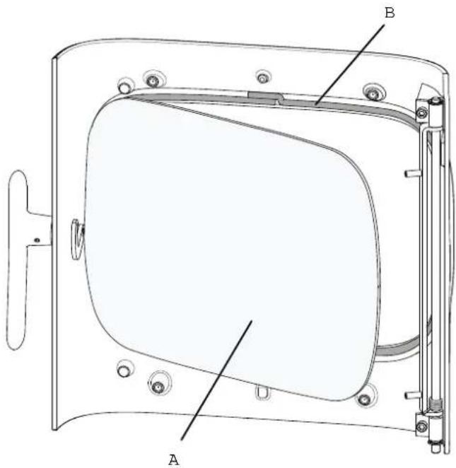Jøtul F 105 R - Glas und Dichtungen in der Türsersetzen - 4