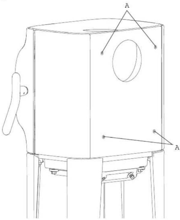 Jøtul F 105 R - Product zonder convectieplaat - 1