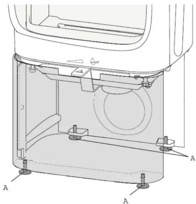 Jøtul F 105 R - Voorbereidingen voor de Jcotul F 105 met basis - 2
