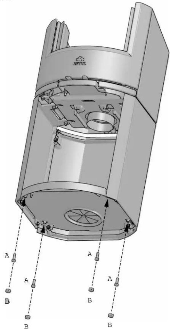Jøtul F 134 - Voorbereidingen - Jøtul F 134 / F 135 met basis - 2