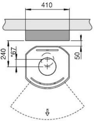 Jøtul F 134 - Distance recommandée séparant le poêle d'un matériau combustible - 9