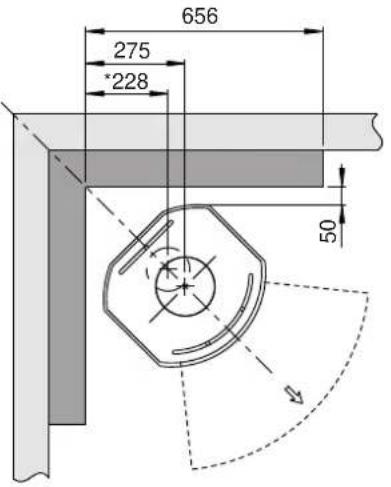Jøtul F 134 - Distance recommandée séparant le poêle d'un matériau combustible - 18