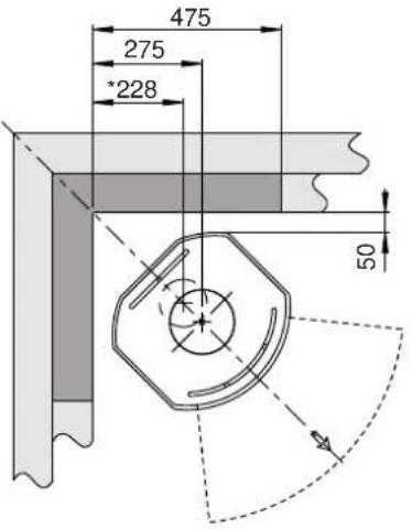 Jøtul F 134 - Distance recommandée séparant le poêle d'un matériau combustible - 13