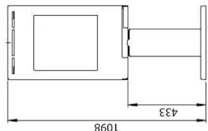 Jøtul F 135 - Distance recommendée séparant le poèle d'un matériel combustible - 4