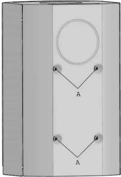 Jøtul F 135 - Fitting a flue pipe with a rear outlet - 1