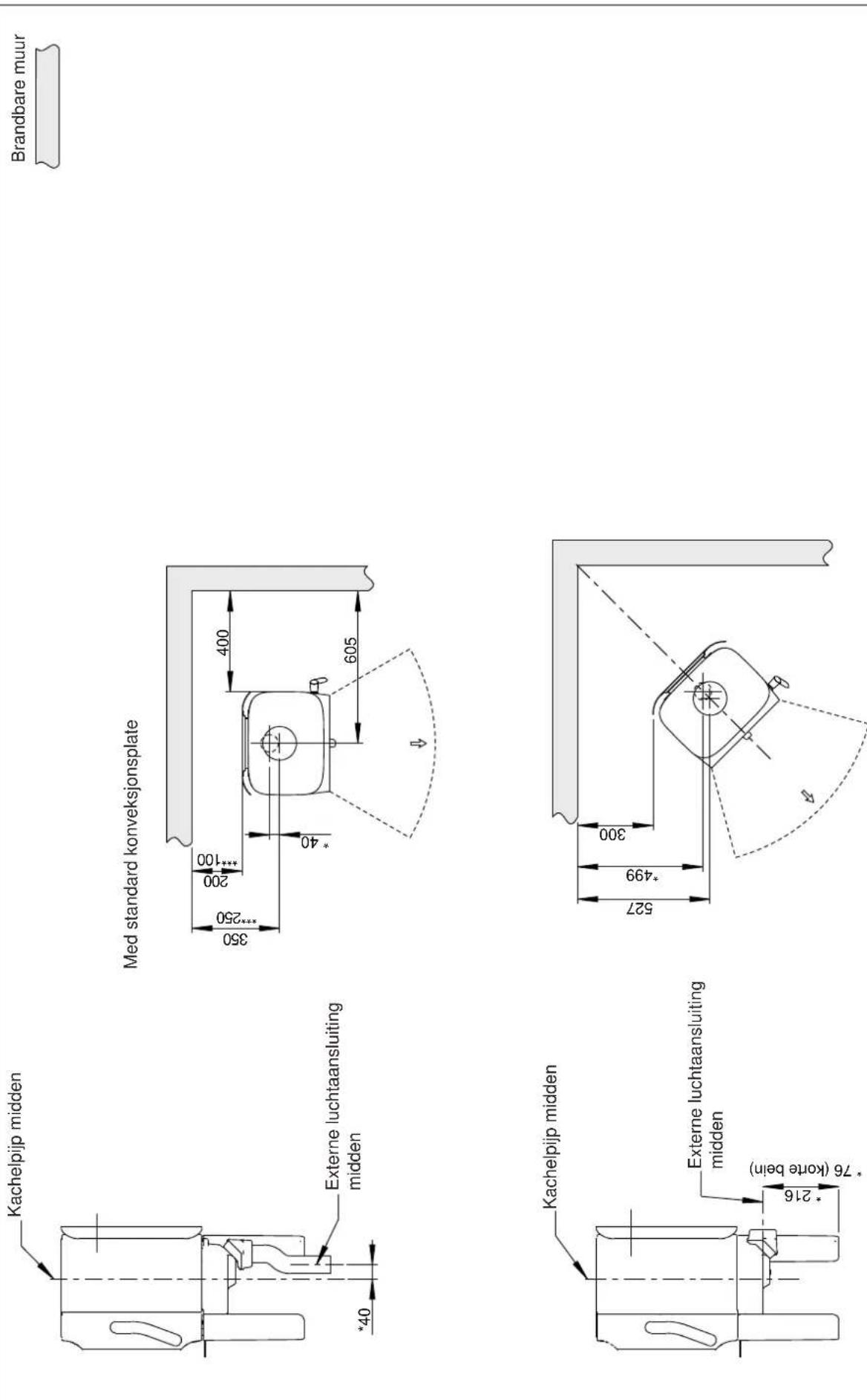 Jøtul F 105 SL - Muren - 16