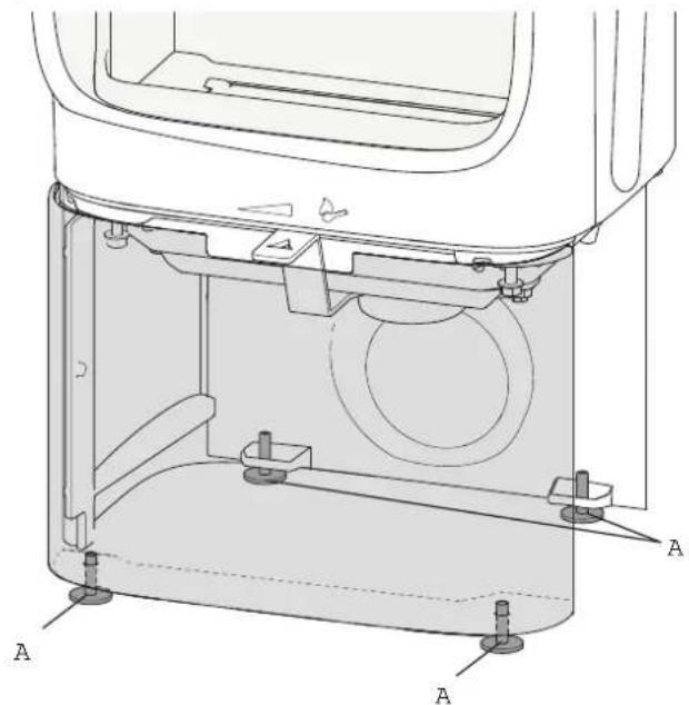 Jøtul F 105 LL - Préparatifs pour Jøtul F 105 avec socle - 2