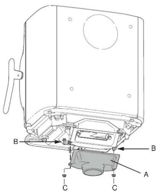 Jøtul F 105 LL - Amenée d'air frais à travers le sol - 2