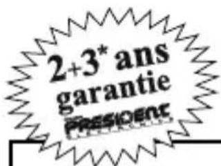 PRESIDENT Randy II - Si vous constatez des défauts de fonctionnement : - 3