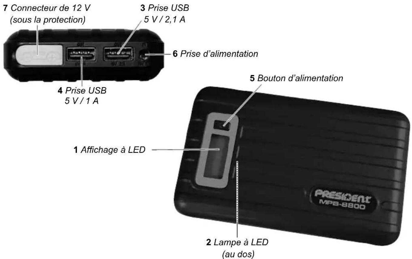 PRESIDENT MPB8800 - BOOSTER MPB-8800 - 1