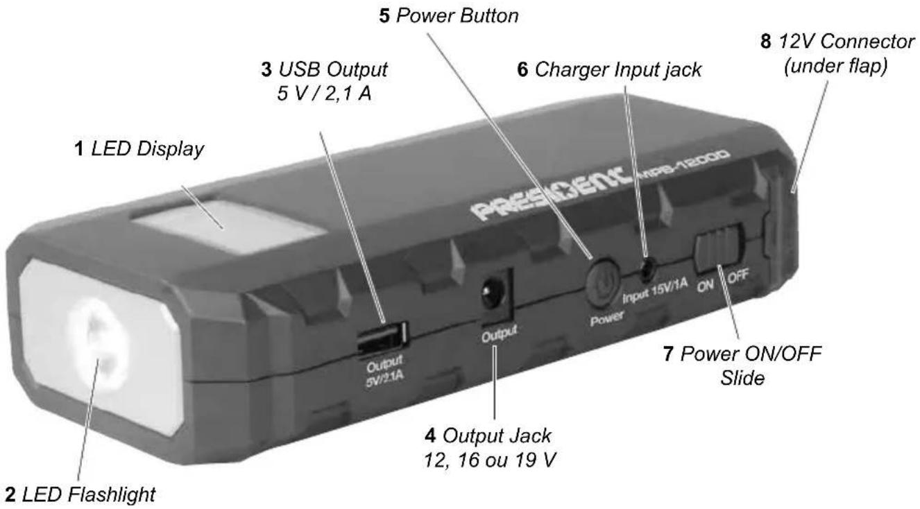 PRESIDENT MPB12000 - BOOSTER MPB-12000 - 1