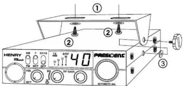 PRESIDENT Henry Classic - 1) GDZIE I JAK ZAMONTOWAÇ SWOJE CB RADIO - 1