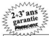 PRESIDENT Henry Classic - Si vous constatéz des défauts de fonctionnement : - 3