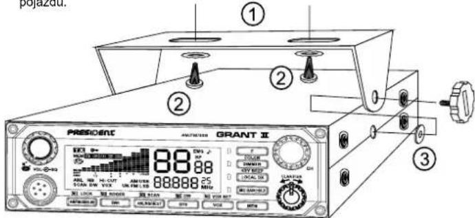 PRESIDENT Grant II - 1) GDZIE I JAK ZAMONTOWAC SWOJE CB RADIO - 1